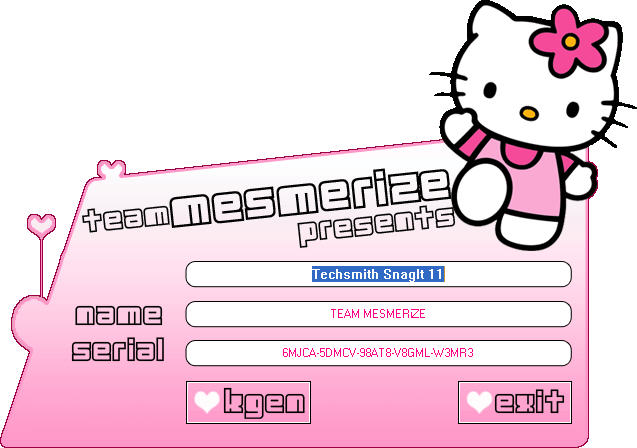 snagit11注冊(cè)機(jī)工具