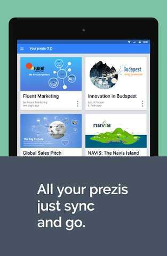 Prezi(文檔演示) v1.0.5 安卓版 1
