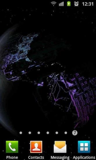 3D高清地球旋轉(zhuǎn)動態(tài)壁紙(Earth HD Deluxe Edition) v3.5.0 安卓版 1