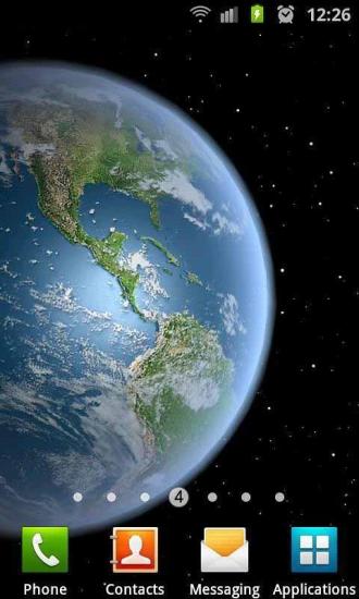 3D高清地球旋轉(zhuǎn)動態(tài)壁紙(Earth HD Deluxe Edition) v3.5.0 安卓版 2