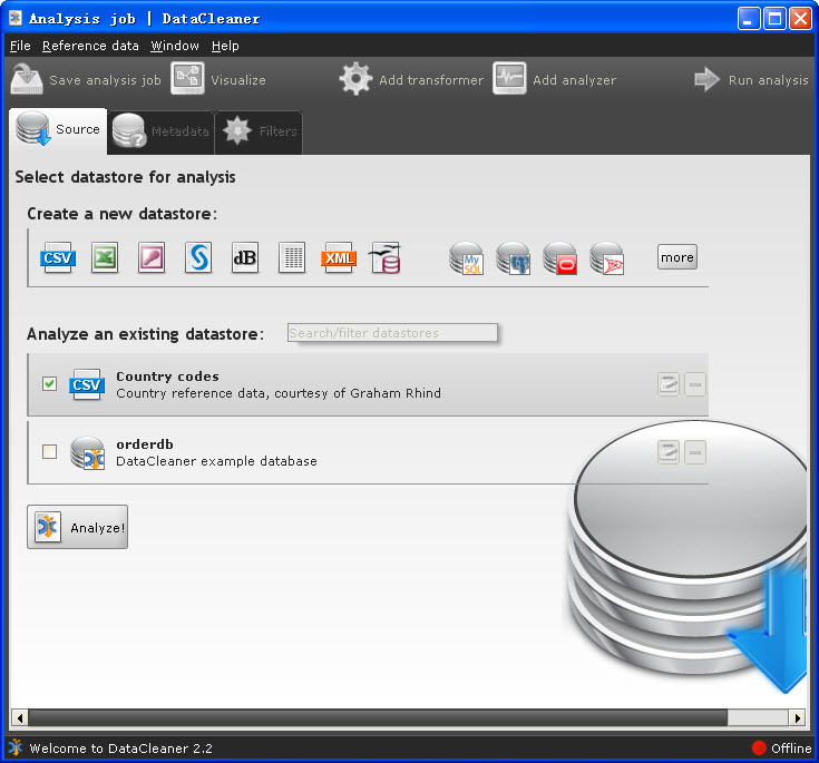 數(shù)據(jù)庫分析工具(datacleaner) v2.5.1 綠色免費版 0