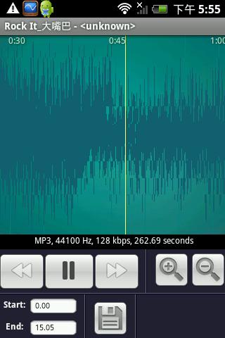 Ringdroid軟件 鈴聲編輯專家app