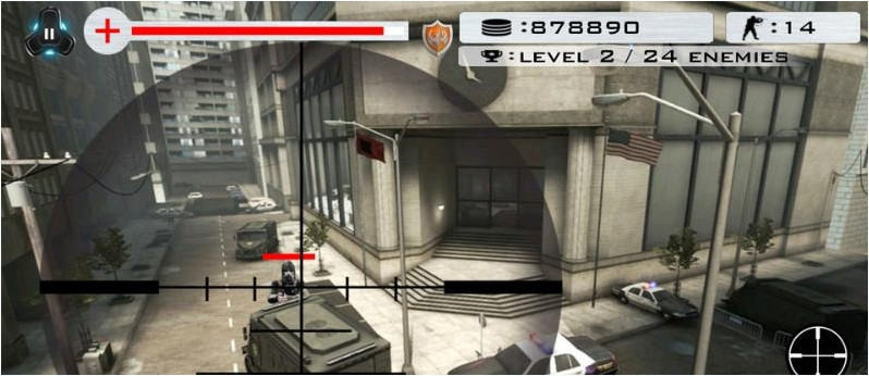 強(qiáng)力打擊無(wú)限金幣版(Strike Shooting - Special Force) v1.2 安卓版 2