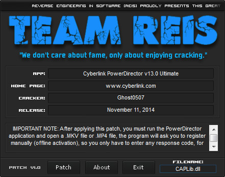 威力導(dǎo)演13注冊(cè)機(jī)下載