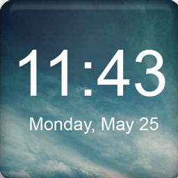 iPhone數(shù)字時(shí)鐘(Digital Clock Widget)