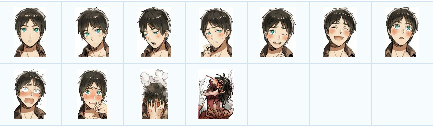 進擊的巨人qq表情包  0