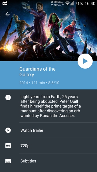 popcorn time(播放器) v1.0.1 安卓版 2