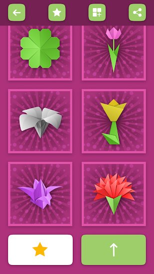 折紙花卉紙計劃軟件(Origami Flowers) v1.2 安卓版 0