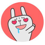 屌丝兔脑残主题qq表情包合集_6