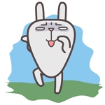 屌丝兔脑残主题qq表情包合集_3