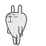 屌丝兔脑残主题qq表情包合集_5