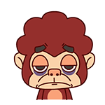 疲倦猴表情帝QQ表情包_歡