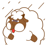 胖胖羊害怕專題QQ表情包_4