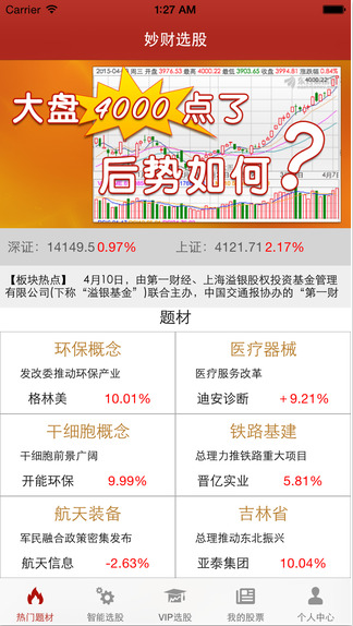 妙財跟莊炒股iPhone版 v4.0.0 蘋果手機(jī)版 3