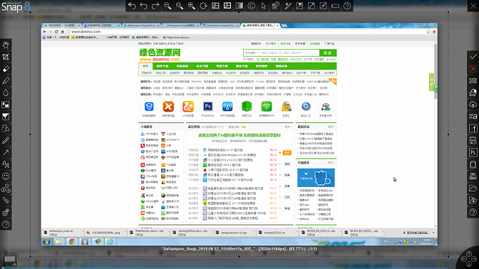阿香婆截圖(Ashampoo Snap) v8.0.4 綠色特別版 0