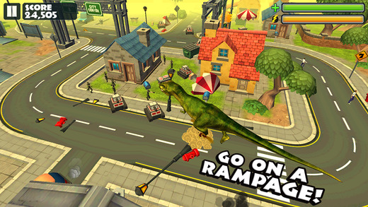 侏羅紀(jì)入侵：城市毀滅(Jurassic Rampage) v1.0 安卓版 0