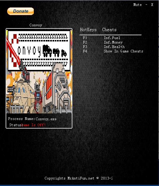 保駕護(hù)航四項(xiàng)修改器 v1.06 綠色版 0