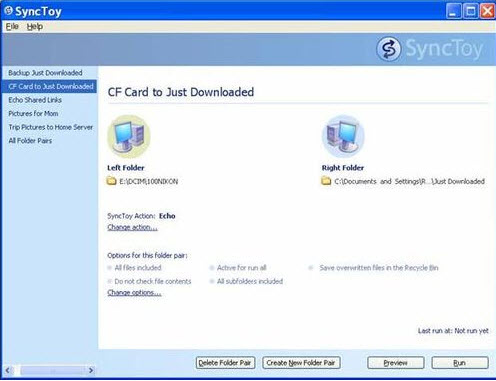 SyncToy(磁盤文件同步) v2.1 官方安裝版 0