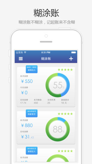糊涂賬iphone版 v3.4 蘋(píng)果手機(jī)版 2