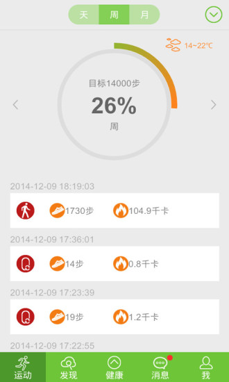 分動(dòng)運(yùn)動(dòng)健康(fundo) v1.4.0 安卓版 2
