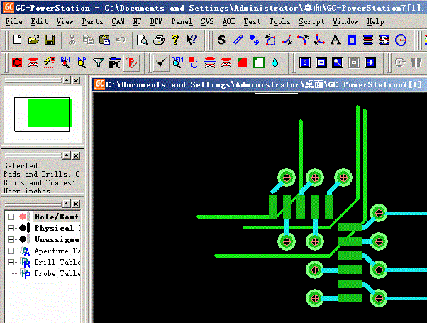 GC POWERSTATION v7.1.4 綠色版_Gerber處理軟件 0