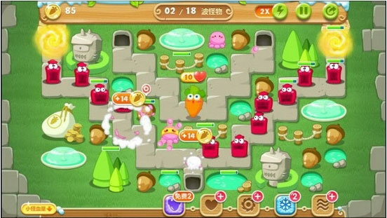 保衛(wèi)蘿卜2天天向上內(nèi)購(gòu)修改版 v2.0.0 安卓無限金幣版 3