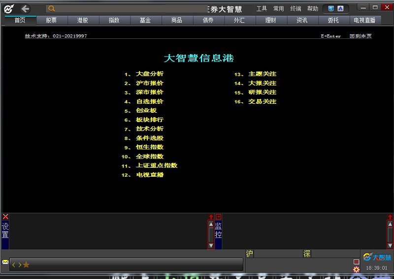 財(cái)富證券大智慧專業(yè)版