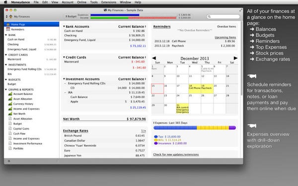 Moneydance for mac v2015.5 蘋果電腦版 0