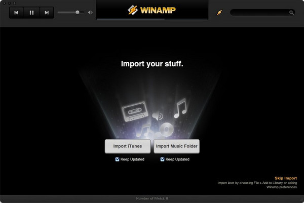 Winamp播放器 for mac v0.8.1 蘋果電腦版 0