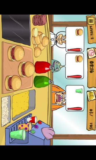 海綿寶寶做漢堡 v1.21 安卓版 1