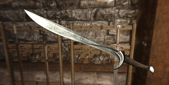 上古卷軸5天際高清材質(zhì)獸咬劍mod 中文版 0