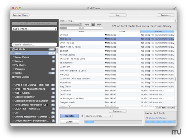 Ipod itunes for mac v4.9.38 蘋果電腦版 0