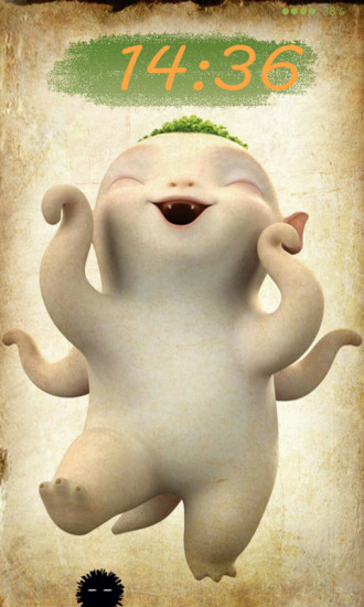 可愛胡巴捉妖記鎖屏 v1.1 安卓版 2