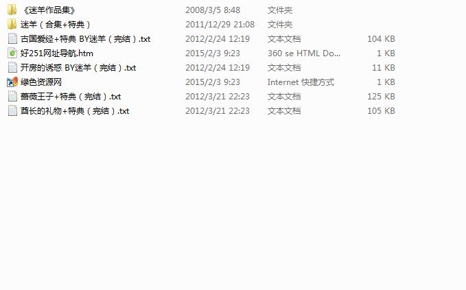 迷羊小說(shuō)合集 txt版52本_含漫畫(huà) 0
