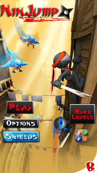 忍者跳躍雙人無敵版