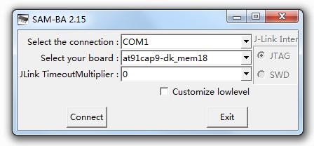 sam-ba編程軟件(單片機(jī)編程工具) v2.15 免費(fèi)版 0