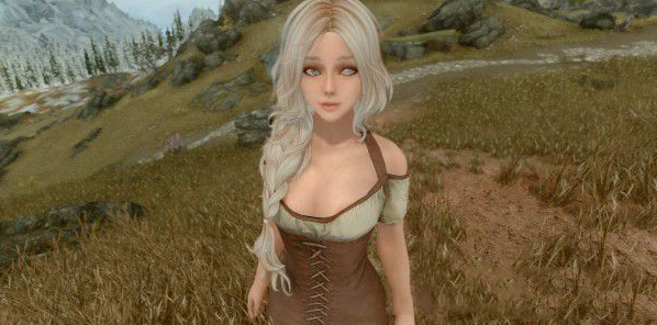 上古卷軸5天際萌系奶媽奧妮安MOD