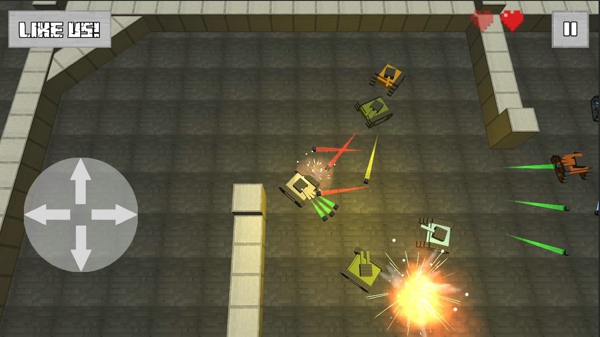 像素坦克內(nèi)購(gòu)修改版 v2.2.0 安卓無(wú)限金幣版 1