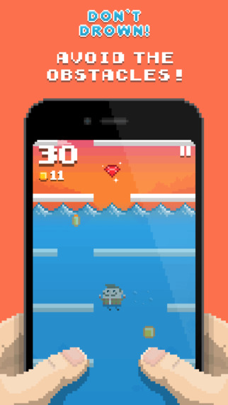 不要淹死iphone版 v1.0.0 蘋(píng)果手機(jī)版 0