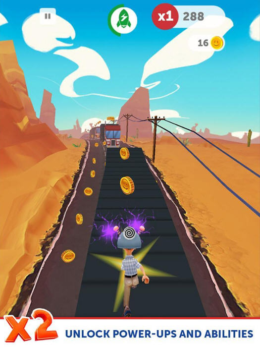 阿甘快跑內(nèi)購修改版 v1.2.1 安卓無限金幣巧克力版 3