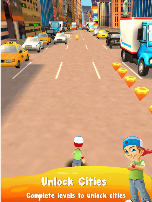 城市酷跑內(nèi)購(gòu)修改版 v1.1.3 安卓無限鉆石版 0