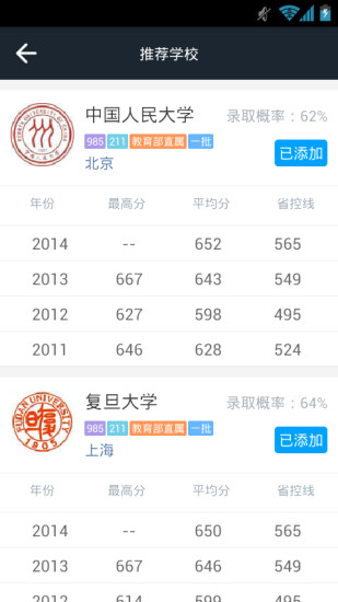 學(xué)校說(高考擇校) v1.1 安卓版 2