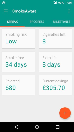 戒煙記錄(SmokeAware) v1.0.15 安卓版 0