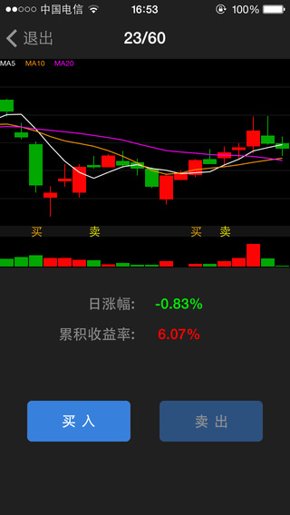 股神訓(xùn)練營(yíng)(模擬炒股) V1.5.0 蘋果手機(jī)版 1