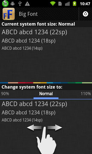 改變系統(tǒng)字體大小:Big Font v2.56 安卓版 6