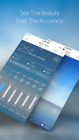 墨跡天氣國際iphone版 v9.0108.02 蘋果手機版 0