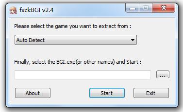 fxckBGI(bgi封包解壓工具) v2.4 綠色版 0