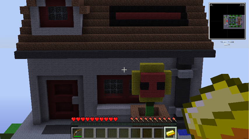 我的世界植物大戰(zhàn)僵尸地圖MOD 綠色版 0