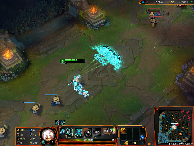 泳裝派對瑞文(全特效自制皮膚) 綠色版_附皮膚掛載教學(xué) 1