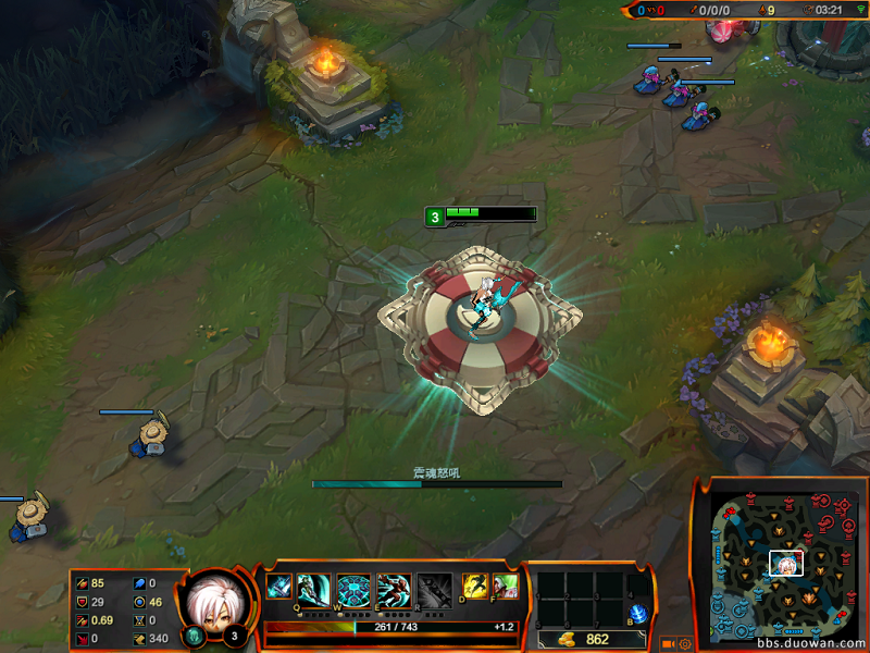 泳裝派對瑞文(全特效自制皮膚) 綠色版_附皮膚掛載教學(xué) 2